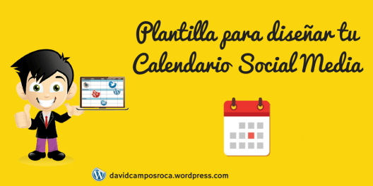 plantilla calendario social media